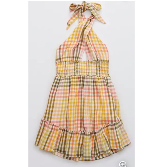 Aerie Spring Fling Halter Dress - Picture 5 of 12